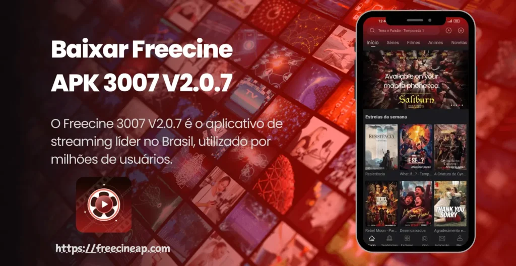 Baixar Freecine APK V2.0.7 | Filmes recém-lançados de graça​